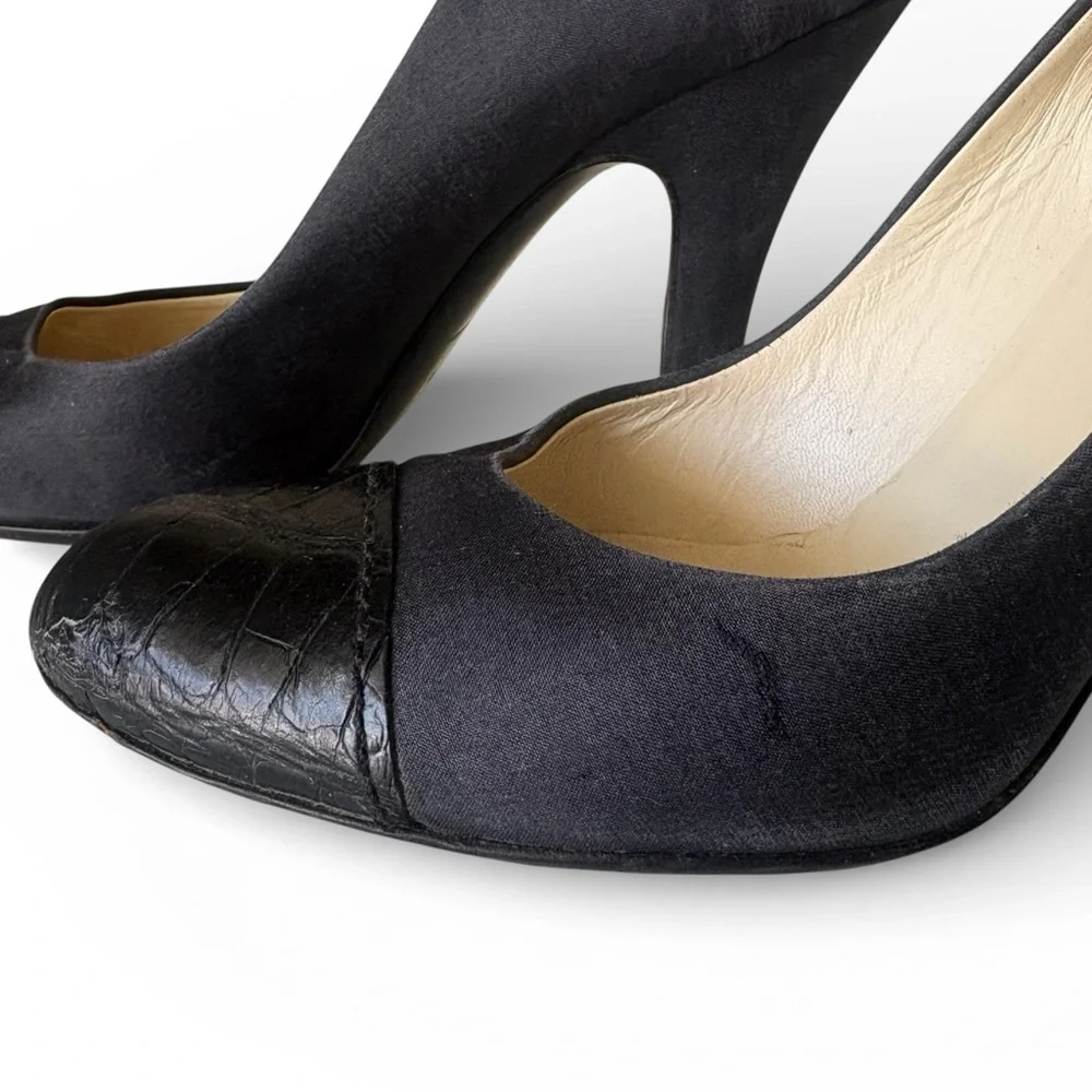 PRADA SATIN PUMPS - Picture 4 of 8